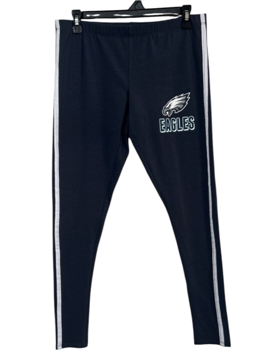 NFL Pants - NFL Team Apparel Philadelphia Eagles Leggings Women's Medium Side Stripe